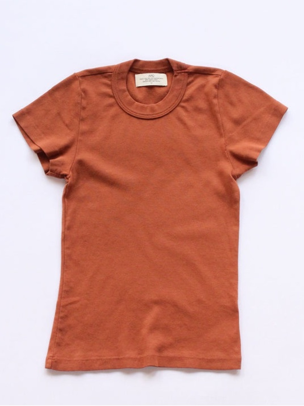 ARQ Janie Tee in Cognac - Size Small